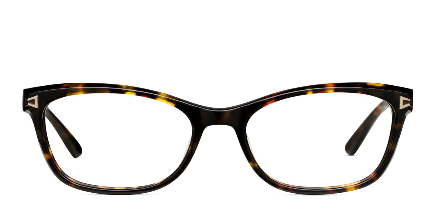 Amelia E. Louisa Tortoise glasses - Tortoise - Frontal View