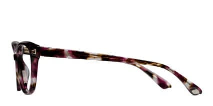 Amelia E. Karenina Brown w/Purple glasses - Brown / Purple - Side View