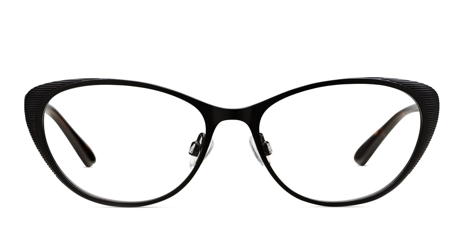 Amelia E. Willows Black w/Tortoise glasses - Black / Tortoise - Frontal View