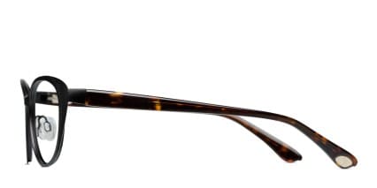 Amelia E. Willows Black w/Tortoise glasses - Black / Tortoise - Side View