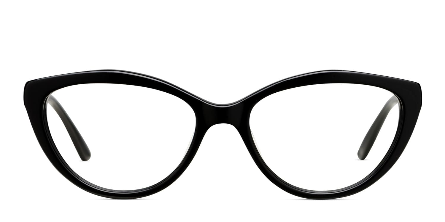 Amelia E. Paris Black glasses - Black - Frontal View