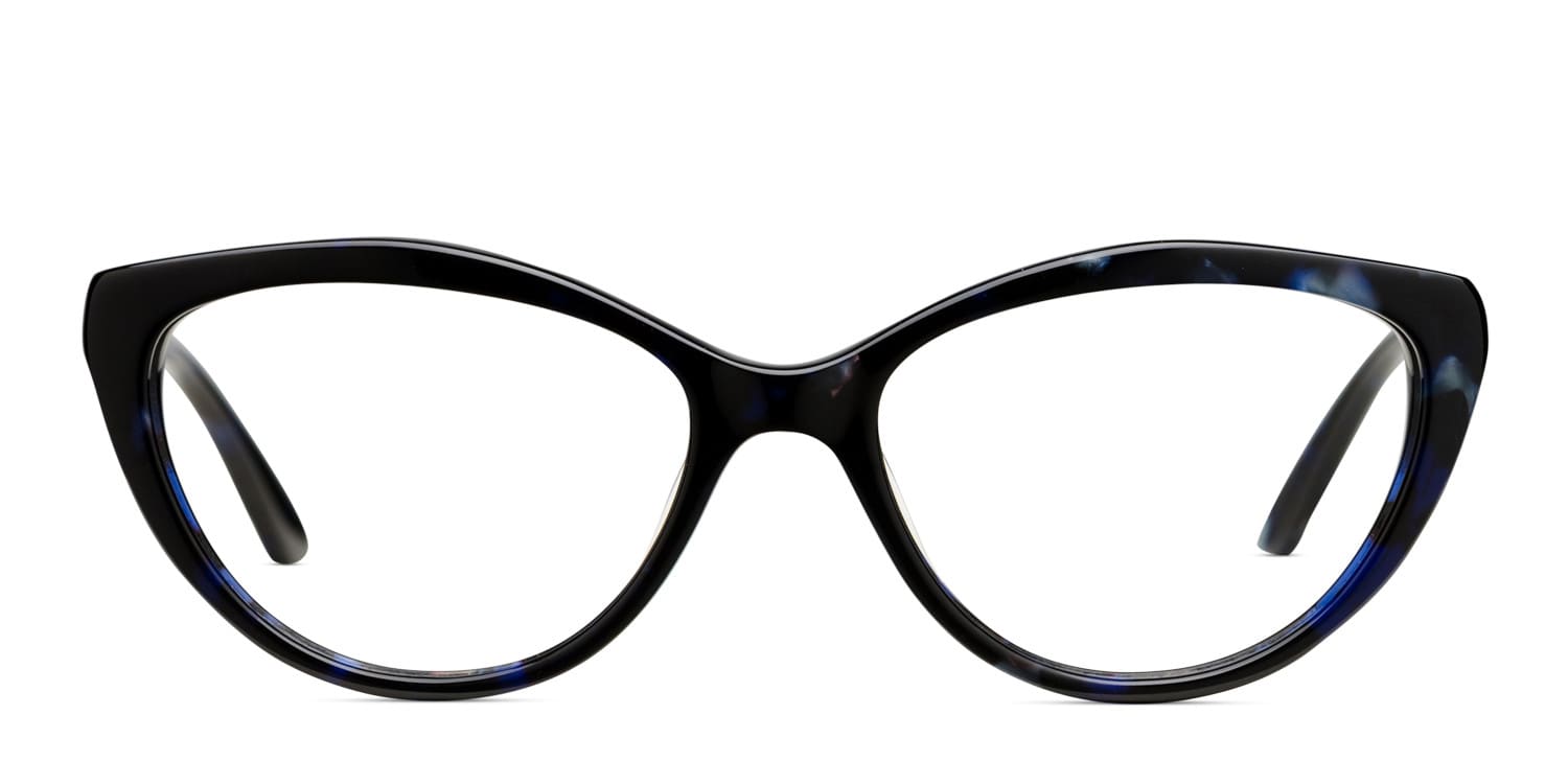 Amelia E. Paris Blue glasses - Blue - Frontal View