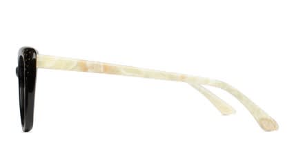 Amelia E. Grahame Brown w/Beige glasses - Brown / Beige - Side View