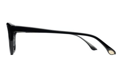 Amelia E. Dalloway Black glasses - Black - Side View
