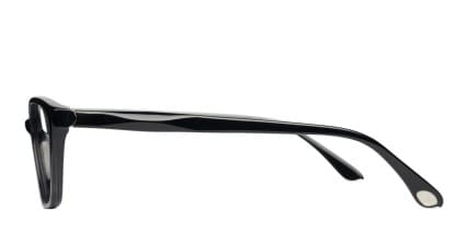 Amelia E. Celine Black glasses - Black - Side View