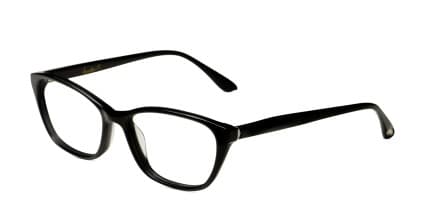 Amelia E. Celine Black glasses - Black - Angle View