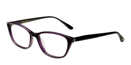 Amelia E. Celine Purple w/Black glasses - Black / Purple - Angle View
