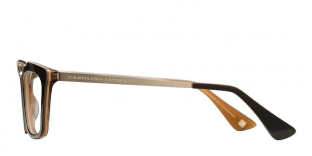 Carolina Lemke CL5401 Brown Prescription Eyeglasses