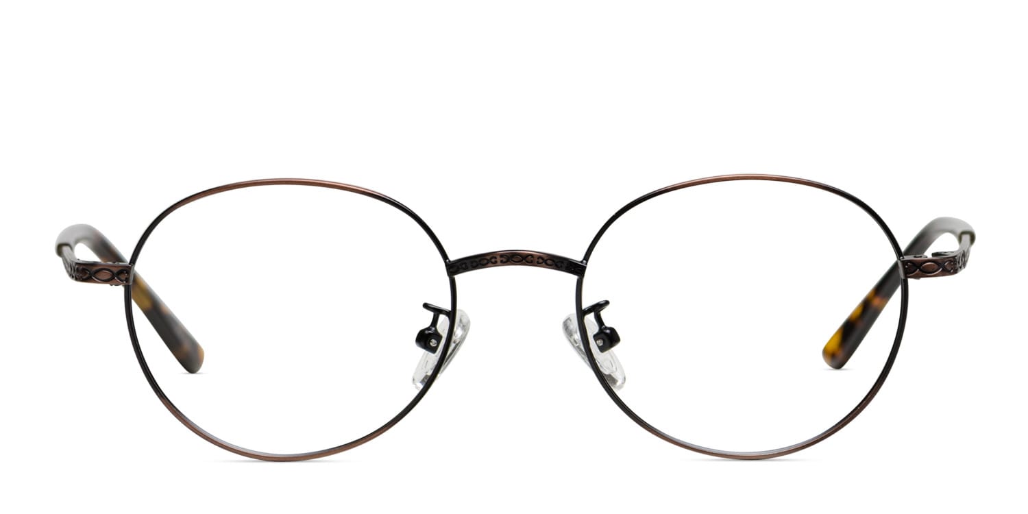 Ottoto Sydney Tortoise/Brozne/Olive glasses - Tortoise / Bronze / Green - Frontal View