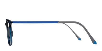 Revel Dominic Blue glasses - Blue - Side View
