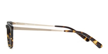 Emily Tortoise glasses - Tortoise - Side View