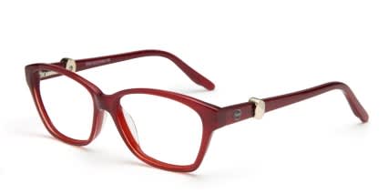 Rayna Red glasses - Red - Angle View