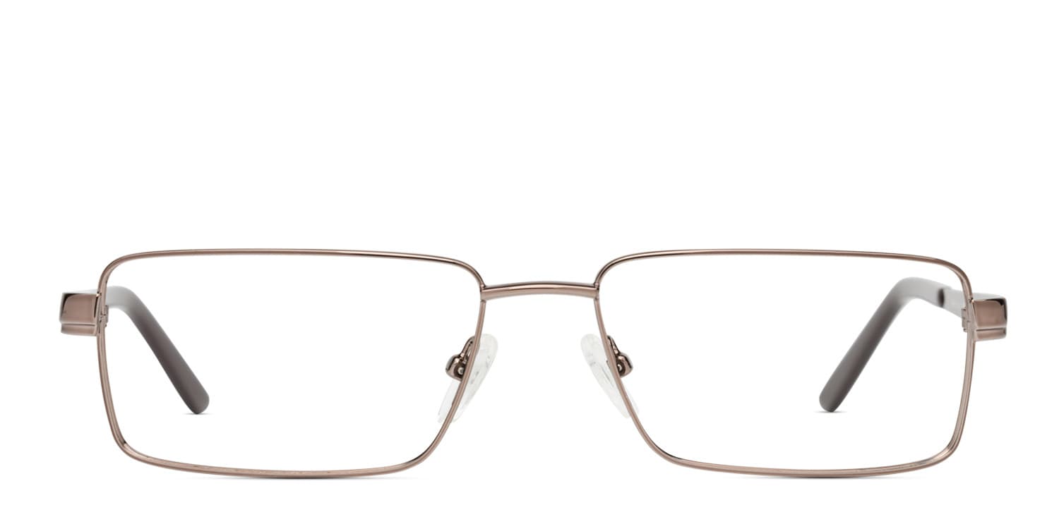 Julien West Hayward Brown glasses - Brown - Frontal View