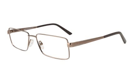 Julien West Hayward Brown glasses - Brown - Angle View
