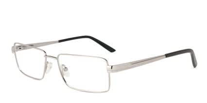 Julien West Hayward Silver glasses - Silver - Angle View