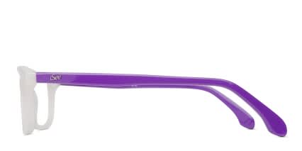 Sonora White w/Purple NA glasses - Purple / White - Side View