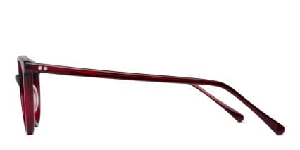 Erin Red glasses - Red - Side View