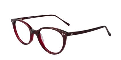 Erin Red glasses - Red - Angle View