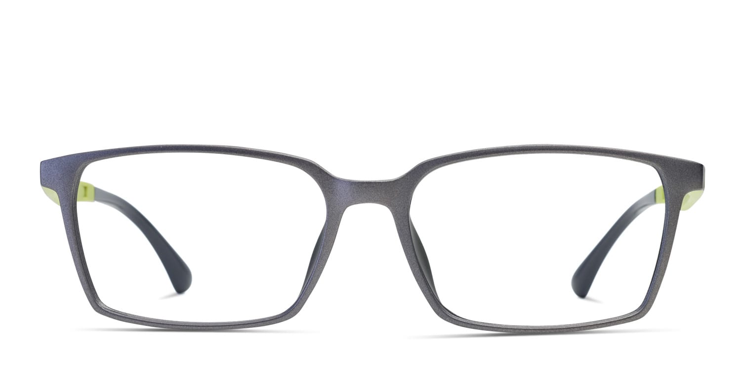 Ottoto Pisa Gray w/Green glasses - Gray / Green - Frontal View