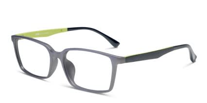 Ottoto Pisa Gray w/Green glasses - Gray / Green - Angle View