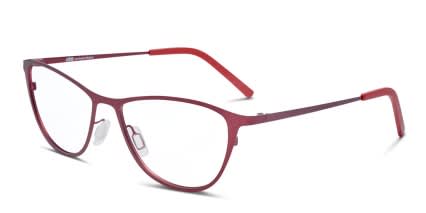 Ottoto Pompei Red glasses - Red - Angle View