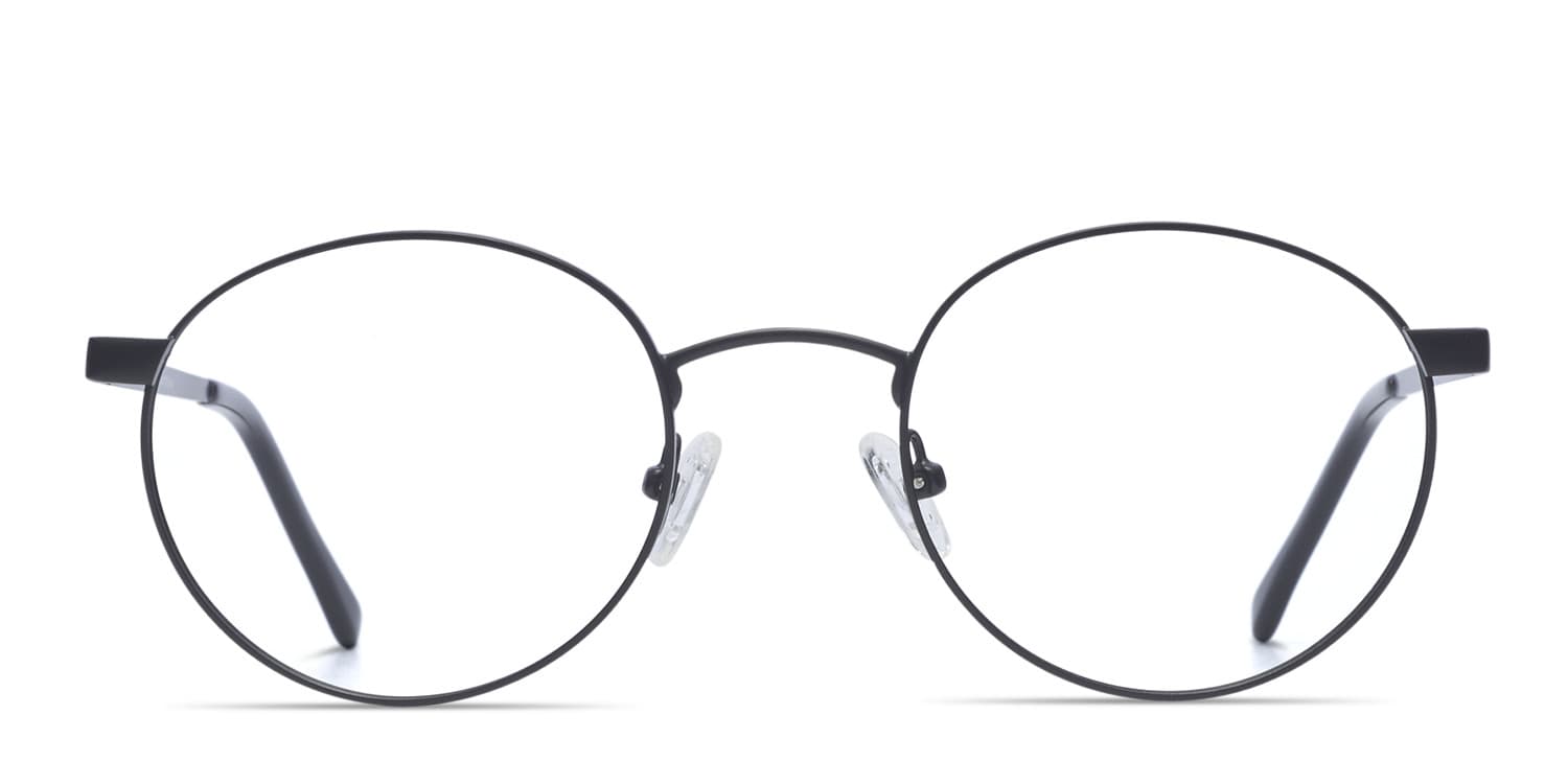 Ottoto Andria Black glasses - Black - Frontal View