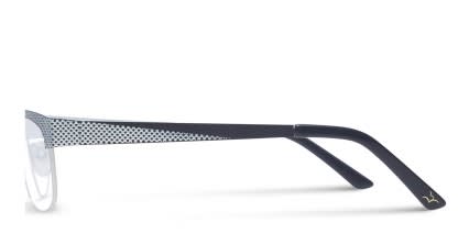 Amelia E. Adaline Black w/Gray glasses - Black / Gray - Side View