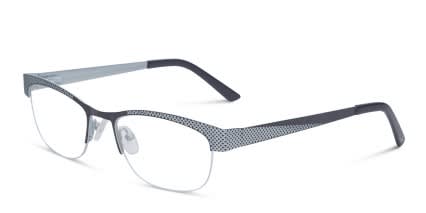 Amelia E. Adaline Black w/Gray glasses - Black / Gray - Angle View