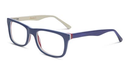 Amelia E. Augustin Navy Blue glasses - Blue - Angle View