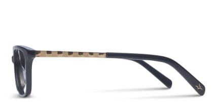 Amelia E. Lili Black glasses - Black - Side View