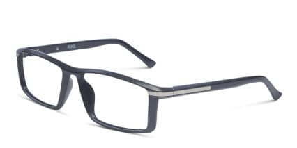 Revel Lansing Shiny Black glasses - Shiny Black - Angle View