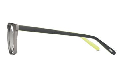 Ottoto Ivrea Gray w/Green glasses - Gray / Green - Side View