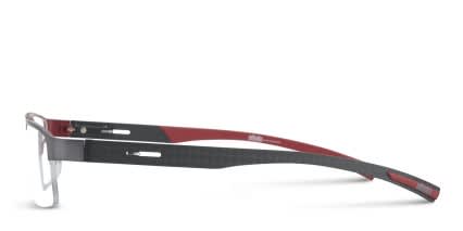 Ottoto Pierce Gunmetal w/Red glasses - Gunmetal / Red - Side View