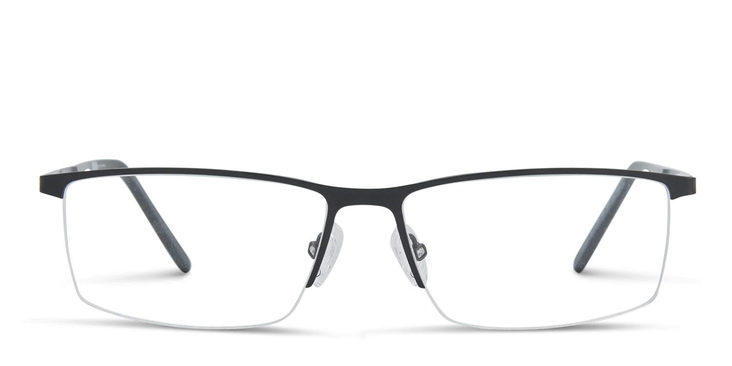 Ottoto Colfax Black glasses - Shiny Black - Frontal View