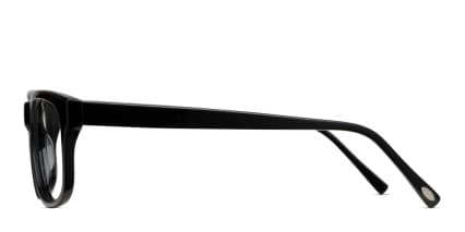 Ottoto Giovanni Black glasses - Shiny Black - Side View