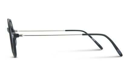 Ottoto Polk Black glasses - Shiny Black - Side View