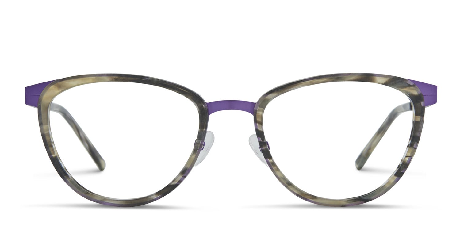 Ottoto Thelma Gray w/Purple glasses - Gray / Purple - Frontal View