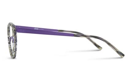 Ottoto Thelma Gray w/Purple glasses - Gray / Purple - Side View