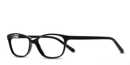 Corellia Black glasses - Black - Angle View