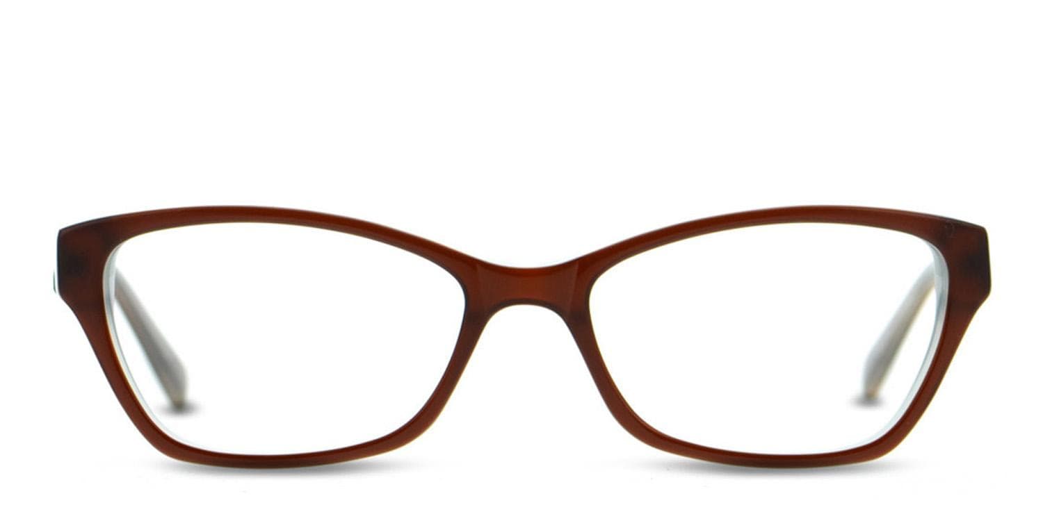 Morgayne Brown/Clear glasses - Brown / Clear - Frontal View
