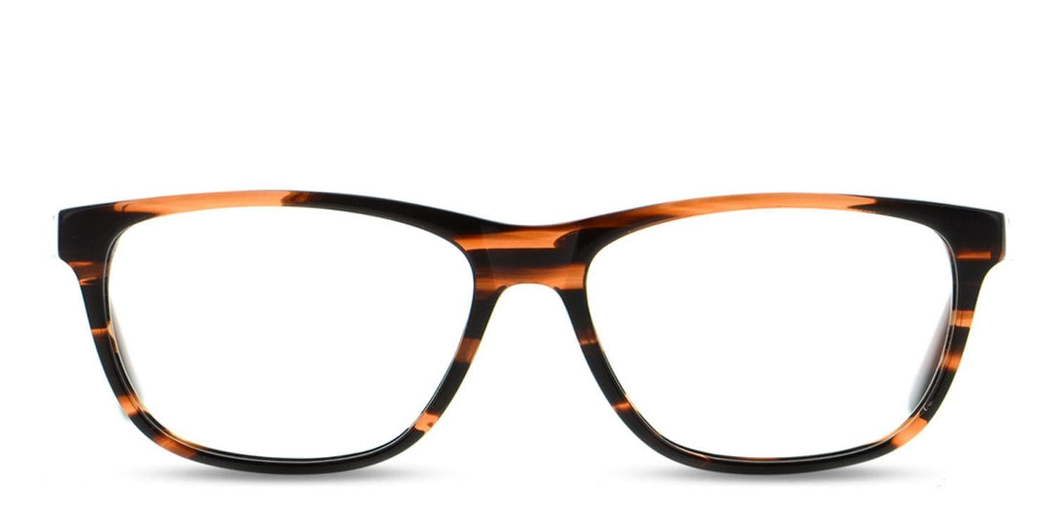 Alderaan Brown, Pattern glasses - Multicolor / Brown - Frontal View