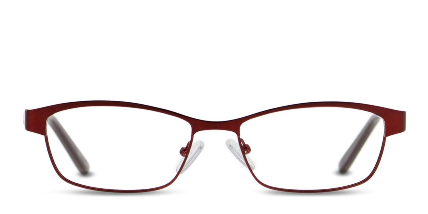 Lysandra Red glasses - Red - Frontal View