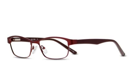Lysandra Red glasses - Red - Angle View