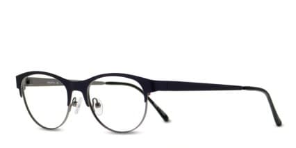 Shaye Blue/Gunmetal glasses - Blue / Gunmetal - Angle View