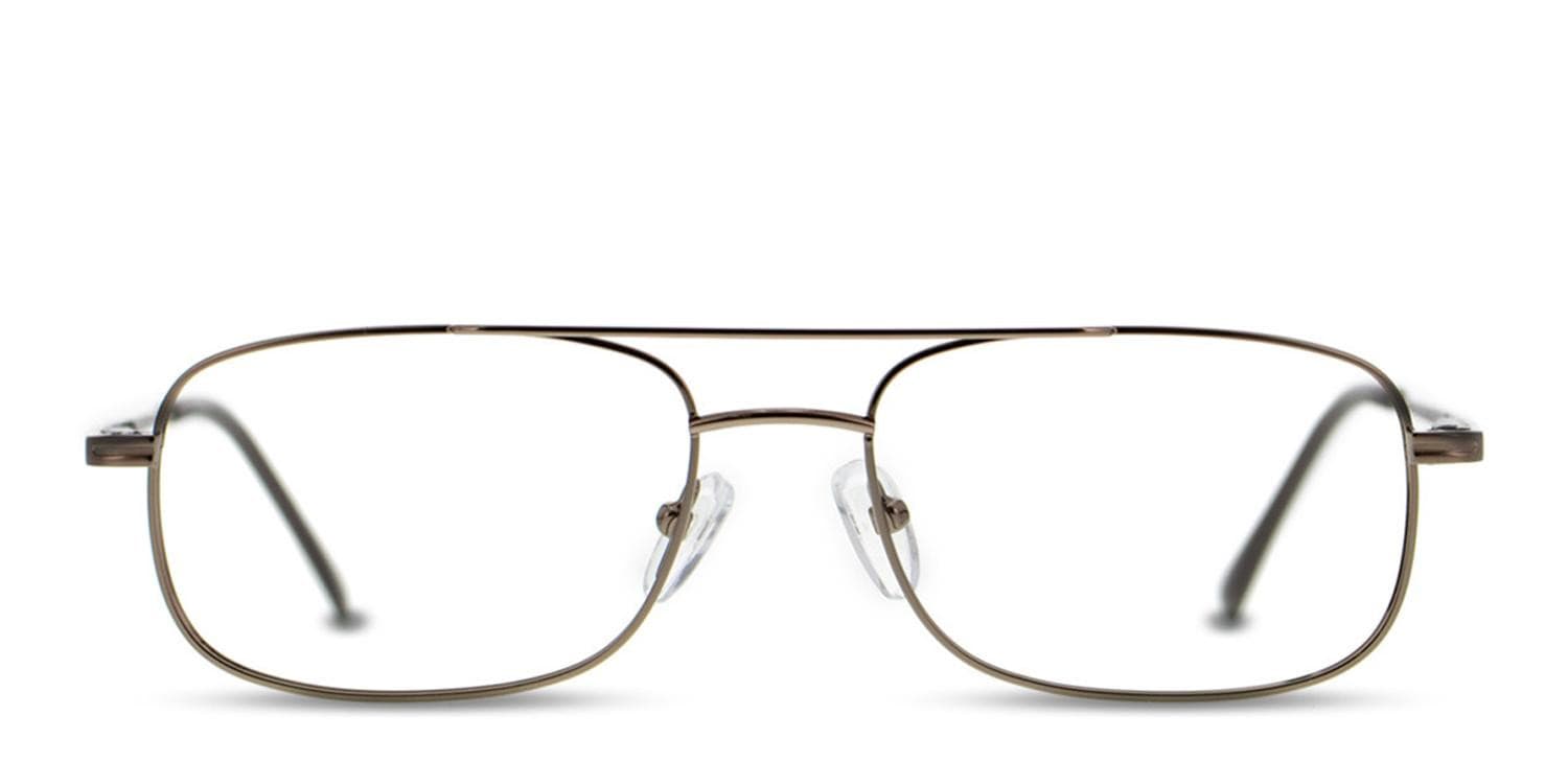 Repute Brown glasses - Brown - Frontal View