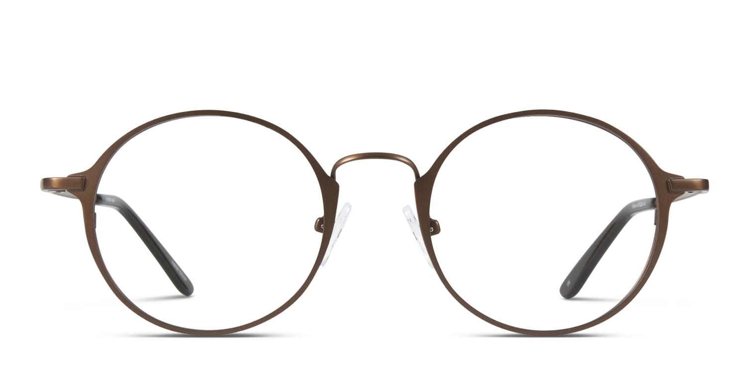 Santana Brown glasses - Brown - Frontal View