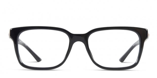 Versace VE3218 Black Gold Eyeglasses Includes FREE Rx Lenses