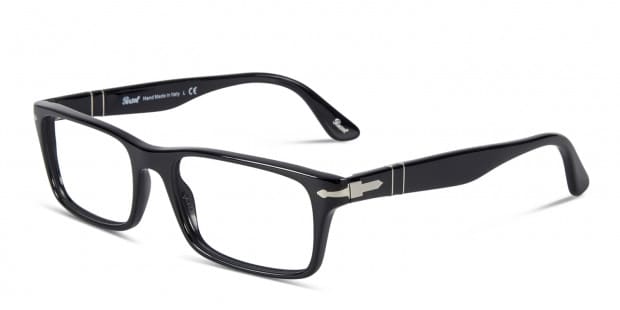 Persol 3050V Black Eyeglasses Includes FREE Rx Lenses