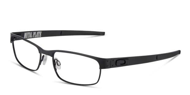Oakley Metal Plate Matte Black Eyeglasses | Includes FREE Rx Lenses