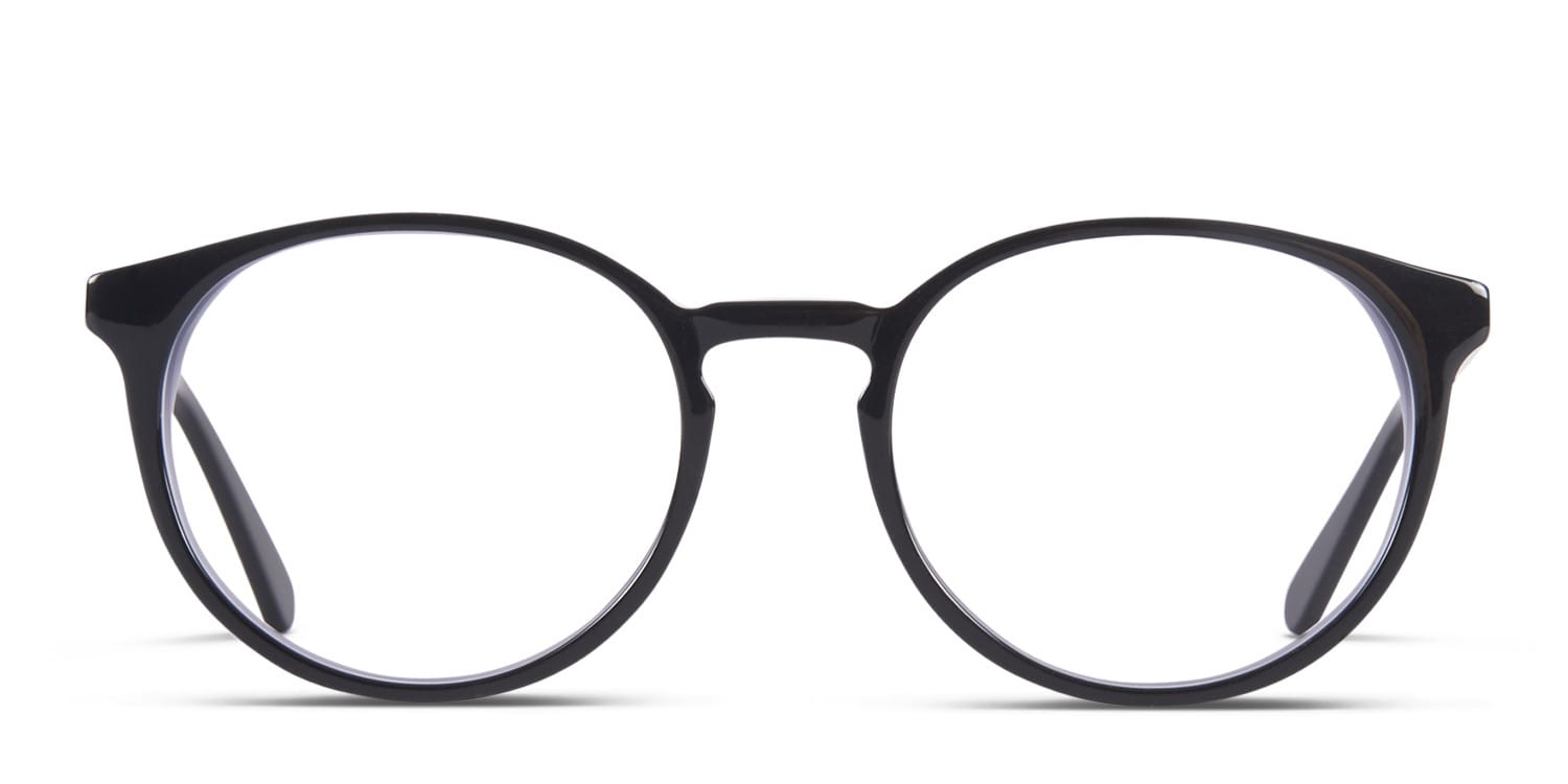 Revel Lambert Black glasses - Black - Frontal View